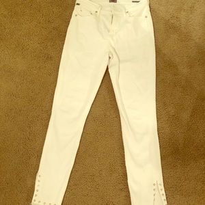 Citizens of humanity white Rocket Skinny jeans